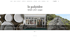 Desktop Screenshot of le-polyedre.com